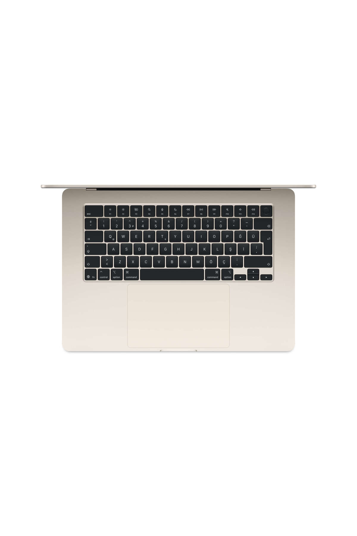 15" MacBook Air: Apple M4 chip with 10-core CPU and 10-core GPU, 24GB, 512GB SSD - Yıldız Işığı - 2