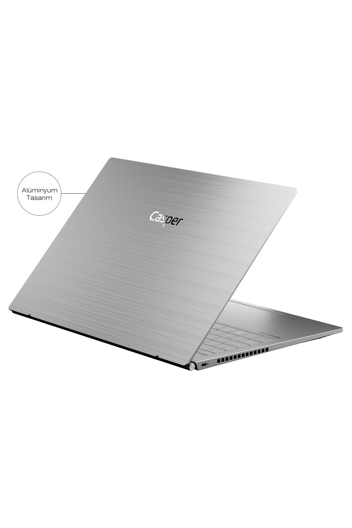 CASPER Nirvana S100 300NIT i5-13420H 32GB DDR5 1TB SSD 16" Freedos Laptop S100.1342-DF00X-G-F - 4