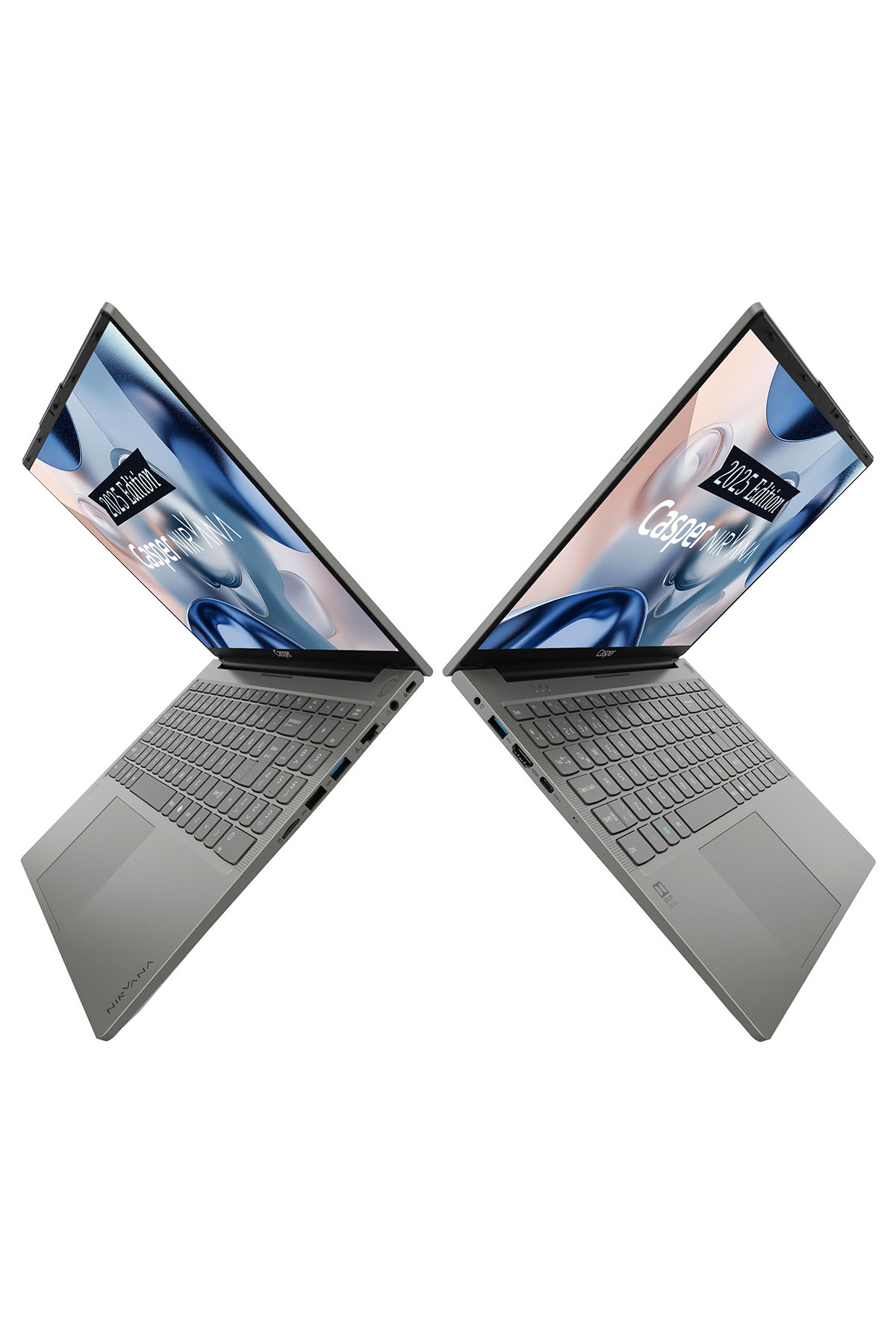 CASPER Nirvana X600 Ryzen5-7430U 8GB 1TB SSD 15.6" Freedos Laptop X600.7430-8F00X-G-F - 4