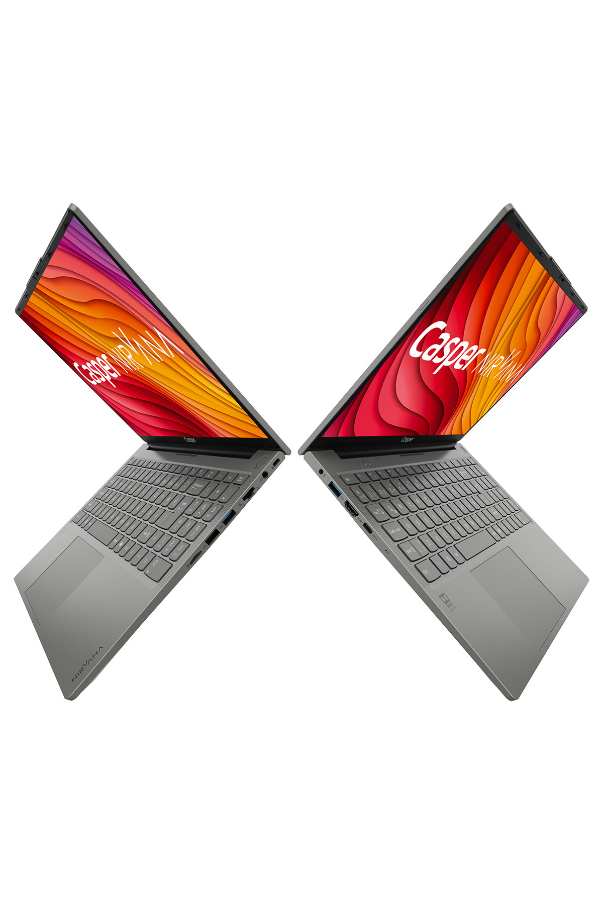 CASPER Nirvana X650 i3-1315U 8GB DDR5 250GB SSD Freedos 15.6" Laptop X650.1315-8U00X-G-F - 4