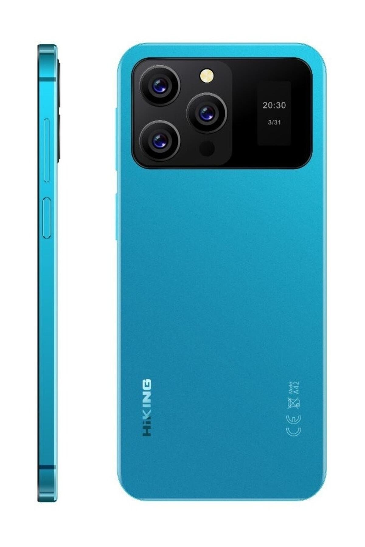 Hikıng A42 128 GB 6GB Ram Cep Telefonu Açık Mavi