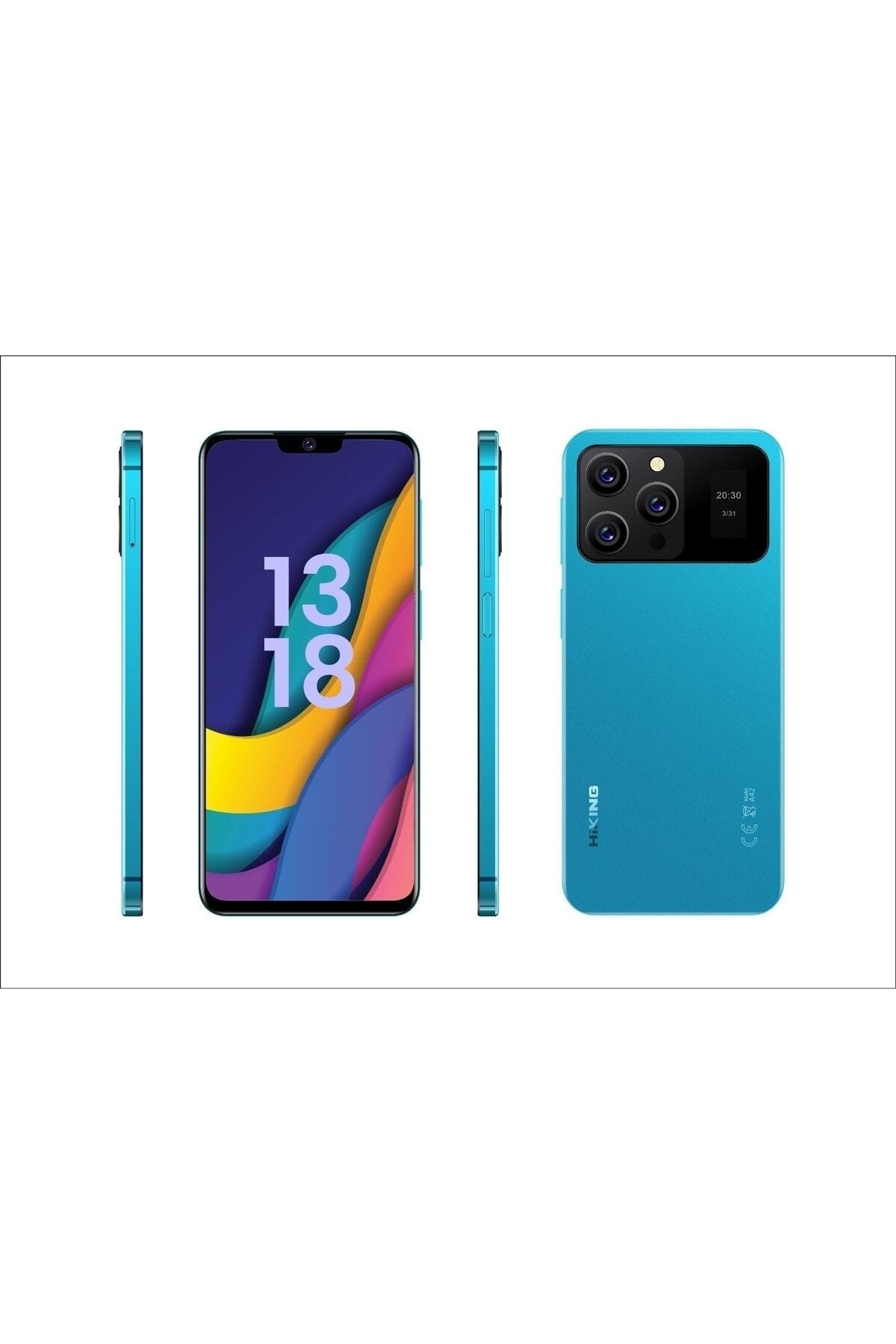 Hikıng A42 128 GB 6GB Ram Cep Telefonu Açık Mavi - 3